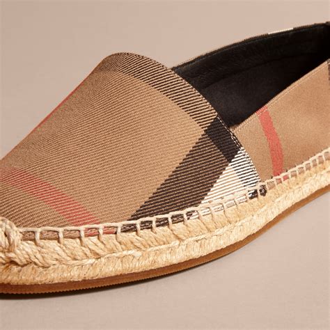 burberry slides on feet|burberry espadrilles women's sale.